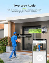 Shiwojia 5W 4G Solar Camera WiFi Tuya Smart Outdoor Cam