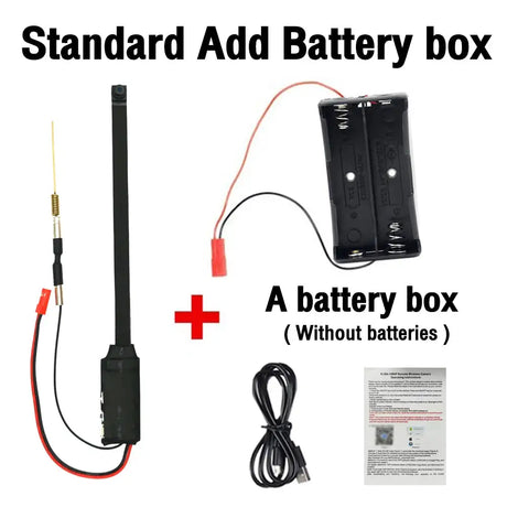 DIY HD 1080P WiFi Mini Camera Real-time Security Micro Camcorder P2P Wireless Webcam Loop Recording Support Remote Viewing