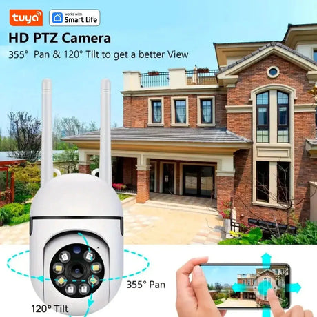 Tuya 4MP Indoor WiFi Camera Two Way Audio and Motion Alerts Plus - stepyours.com