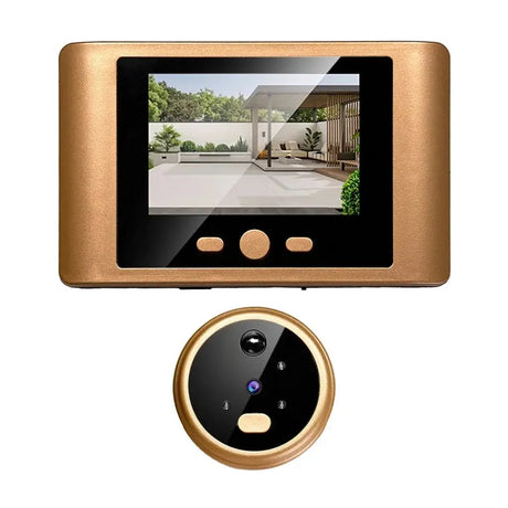 2.8" LCD Screen IR Night vison PIR Motion Detection Digital Electronic Viewer Bell Door Peephole HD Camera Photo Video Recording by stepyours.com