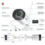 Hiseeu 3/5/8MP Wireless IP Camera - Waterproof 1080P WiFi Bullet for CCTV Kits - stepyours.com