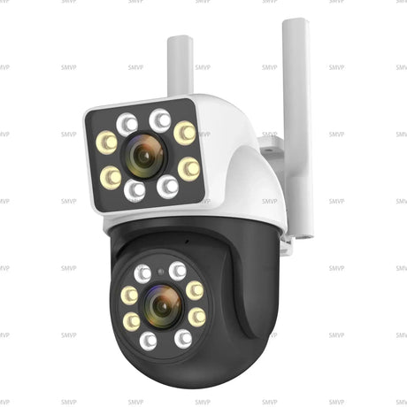 Outdoor AI Security Camera With 6K Surveillance Tracking