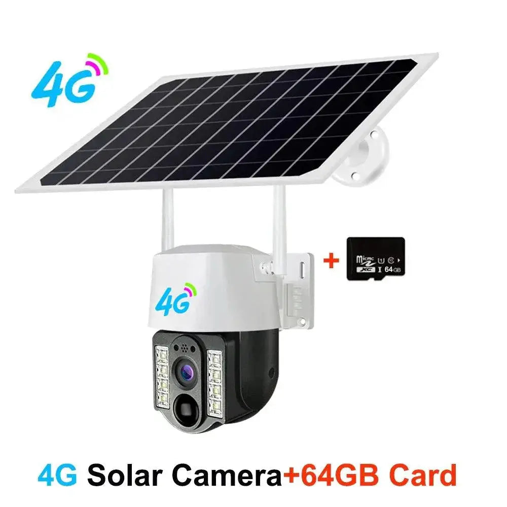 Solar CCTV Camera Advanced Humanoid Detection Night Vision