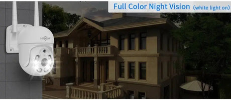 5MP Outdoor WiFi PTZ Camera With 5X Digital Zoom P2P CCTV Hiseeu Compatible - stepyours.com