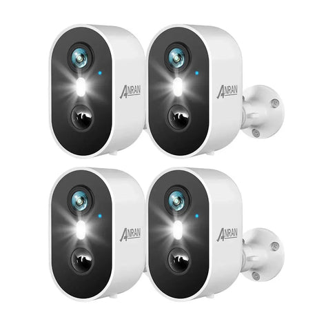 ANRAN C2 2K Battery Wireless Security Camera IP65 With AI Human Detection