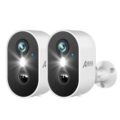 ANRAN C2 2K Battery Wireless Security Camera IP65 With AI Human Detection