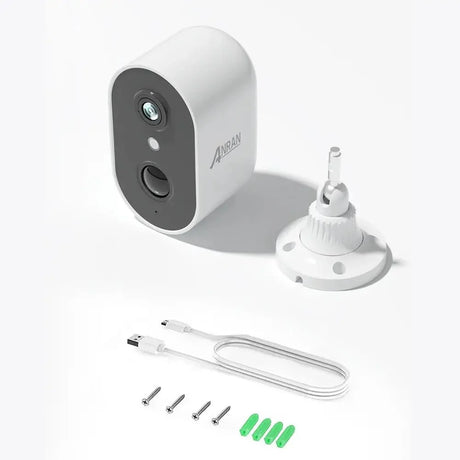ANRAN C2 2K Battery Wireless Security Camera IP65 With AI Human Detection