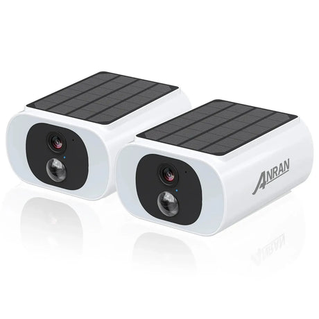 ANRAN Outdoor Solar Wireless WiFi Camera With 3MP Color Night Vision Floodlight