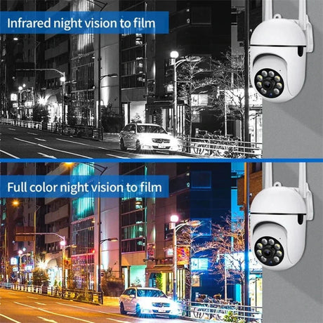 AstraGuard 8MP WiFi Surveillance Camera - AI Tracking And Color Night Vision Pro