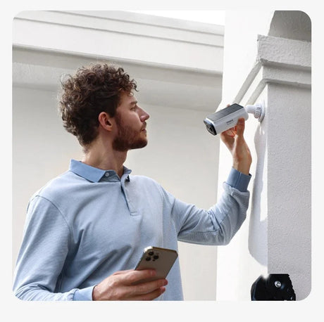Baseus S1 Lite Solar Security Cameras - 2K FHD Wireless Outdoor With 135 Deg FOV