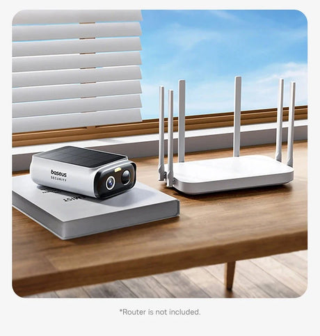 Baseus S1 Lite Solar Security Cameras - 2K FHD Wireless Outdoor With 135 Deg FOV