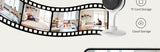 BoyKeep 3MP WiFi Indoor Security Camera With Motion Alerts and Two Way Audio