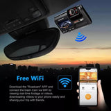 Car Dash Cam Recorder Crystal Clear 4K Footage Night Vision