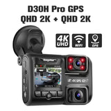 Car Dash Cam Recorder Crystal Clear 4K Footage Night Vision