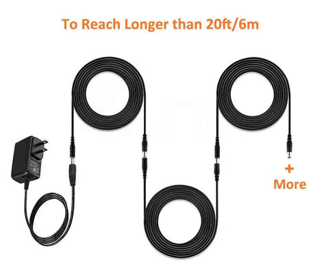 CCTV Camera Power Extension Cable Seamless Installation