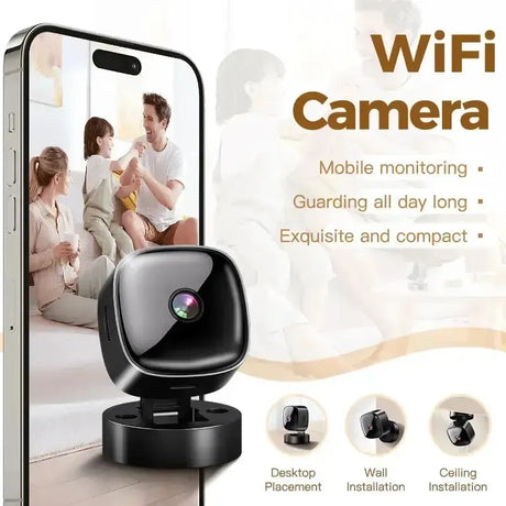 Compact Security Camera for Home Safety