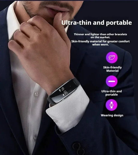 Discreet 1080P Mini Camera Watch Bracelet DVR For Secret Video Recording