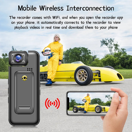 GuardVision Ultra HD 8K Portable Handheld Camera - 180 Degree Rotatable Lens Pro