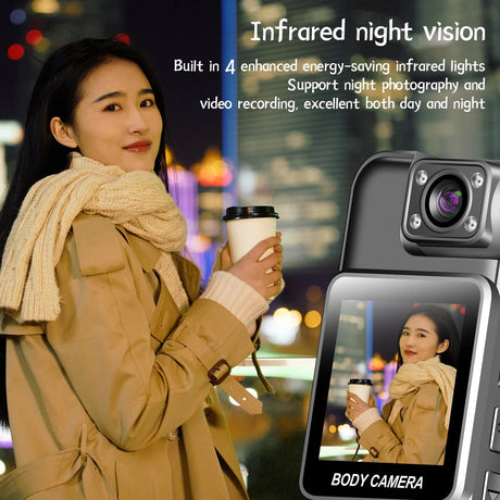 GuardVision Ultra HD 8K Portable Handheld Camera - 180 Degree Rotatable Lens Pro