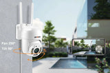 Hipro 4MP PTZ WIFI IP Camera - Outdoor 4x Digital Zoom 1080P CCTV Surveillance