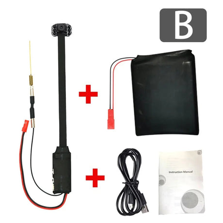 HomeGuard Mini WiFi Camera - 1080P Full HD Night Vision Remote Monitoring Pro AI