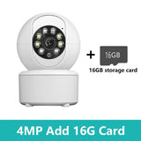 ICSEE 1080P WiFi Security Camera Auto Tracking Night Vision Ultra - Night Vision