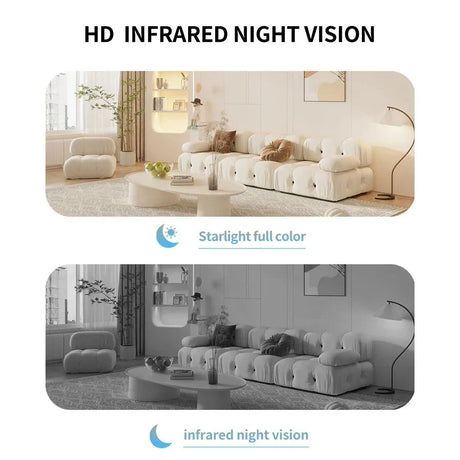 ICSEE 1080P WiFi Security Camera Auto Tracking Night Vision Ultra - Night Vision