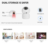 ICSEE 1080P WiFi Security Camera Auto Tracking Night Vision Ultra - Night Vision