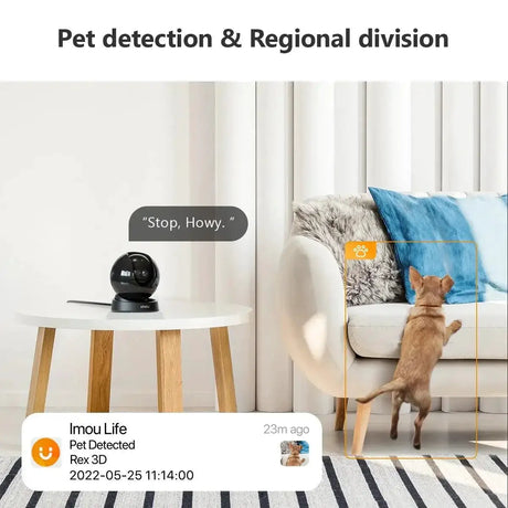 IMOU Rex Indoor WiFi PTZ Security Camera AI Smart Tracking