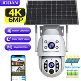 JOOAN 4K Solar Wireless Outdoor Dual Lens Camera - Self Powered Security Systems