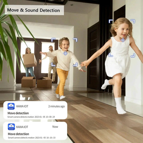 KAWA 2K Smart WiFi Security Camera for Home Babies and Pets