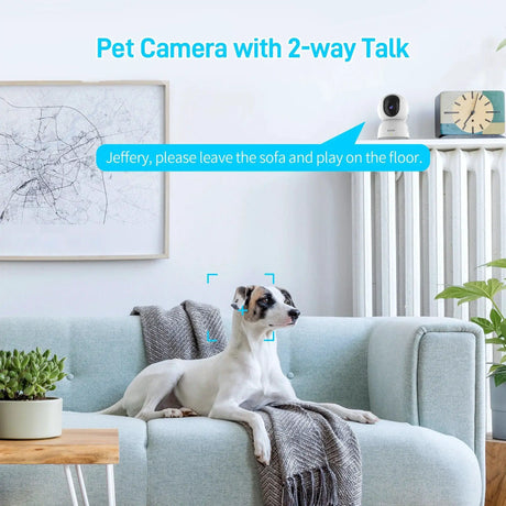KAWA 2K Smart WiFi Security Camera for Home Babies and Pets