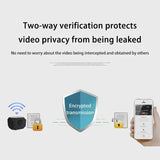 Lenovo 1080P Mini WiFi Camera Remote Monitoring Portable Easy Setup