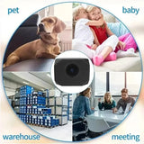 Lenovo 1080P Mini WiFi Camera Remote Monitoring Portable Easy Setup