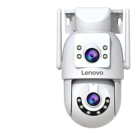 Lenovo 4K Dual Lens Outdoor PTZ WiFi Surveillance Camera - Auto Tracking Security