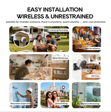 LS Vision Mini 4G Camera AI Human Detection Outdoor Home Security On Guard