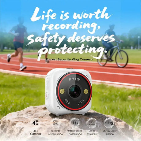 LS Vision Mini 4G Camera AI Human Detection Outdoor Home Security On Guard