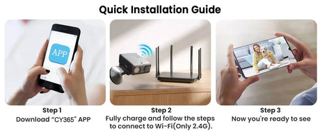 Mini 1080P WiFi Security Camera Indoor Night Vision Motion Detection Smart Home