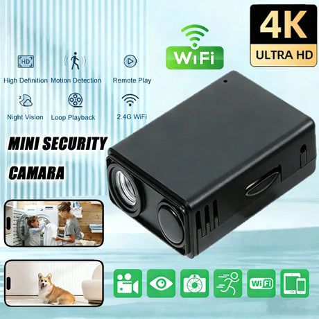 Mini 1080P WiFi Security Camera Indoor Night Vision Motion Detection Smart Home
