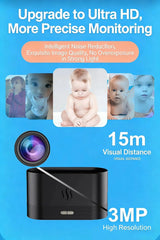 Mini Camera Full HD 1080P WiFi Home Monitor with Humidifier and Night Vision Pro
