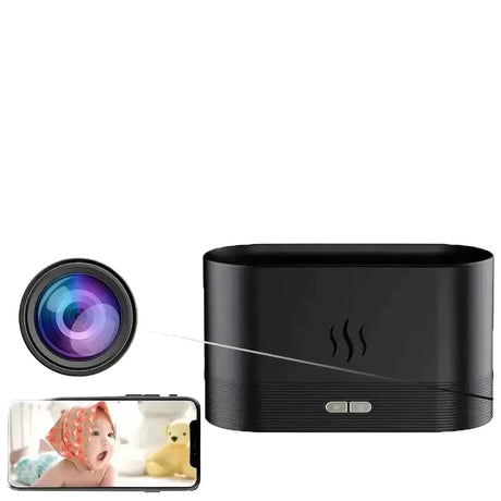 Mini Camera Full HD 1080P WiFi Home Monitor with Humidifier and Night Vision Pro