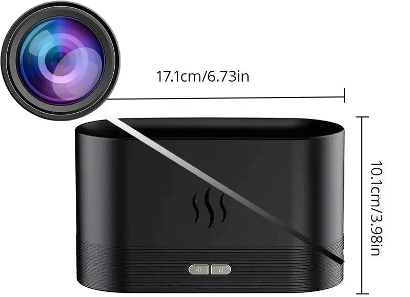 Mini Camera Full HD 1080P WiFi Home Monitor with Humidifier and Night Vision Pro