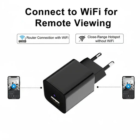 Mini Security Camera 1080P HD With Motion Detection Remote Viewing Discreet