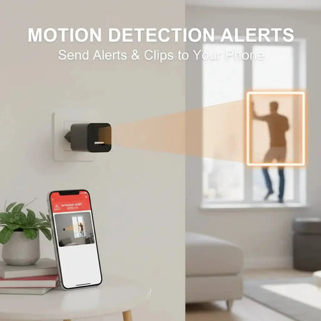 Mini Security Camera 1080P HD With Motion Detection Remote Viewing Discreet