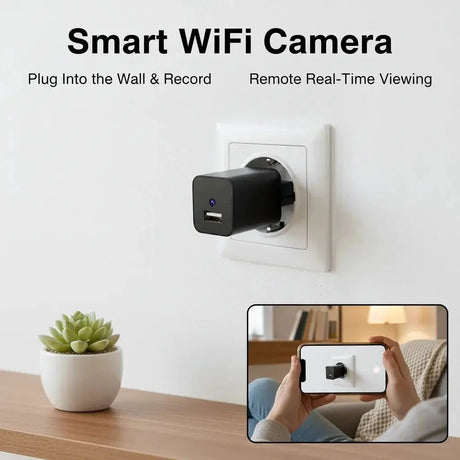 Mini Security Camera 1080P HD With Motion Detection Remote Viewing Discreet