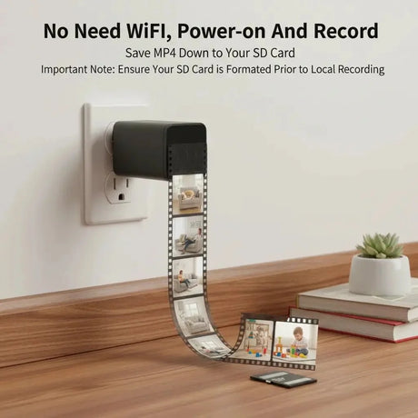 Mini Security Camera 1080P HD With Motion Detection Remote Viewing Discreet
