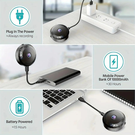 Mini WiFi Camera 1080P HD Wireless Security Camera Night Vision Home Monitoring