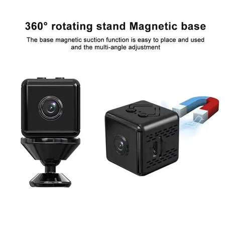 Mini WiFi Camera 4K Full HD Night Vision Hidden Cam With Motion Detection