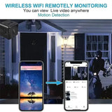 Mini WiFi Camera 4K Full HD Night Vision Hidden Cam With Motion Detection