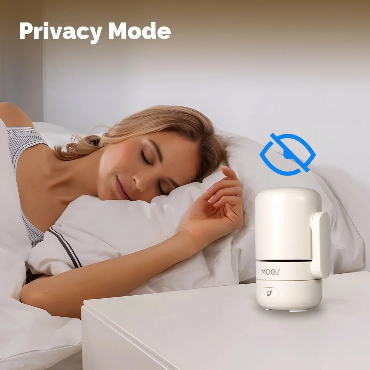 MOES Tuya WiFi Indoor Pan/Tilt Camera - 4MP HD Night Vision Panoramic Patrol Pro
